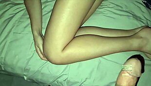 Morning! Showing love with my tender skinny girl in white! 💕