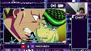 i watched jojos bizarre adventure parte 4 capitulos 17-18, and it was so bizarre!