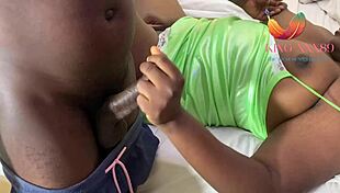 Ebony Wife Seeks Neighbor's Assistance For Intimate Needs.