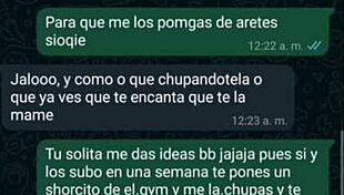 New gym girl in mini shorts