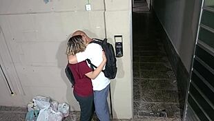 Teacher Casually Meets Student Behind School And Seduces Her