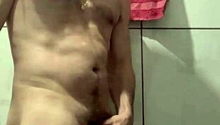 Brazilian Bodybuilder's First Time Casting at Home