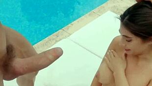 outdoor pool session with tru kait