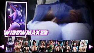 Chun Li and 2B in anal sex game!