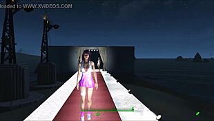 fallout 4 meets cyberpunk 2077 in sexy fashion hentai