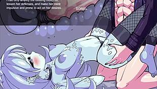 crimsonkeep 5: rough threesome with monster cock