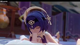 candace in hentai anime adventure