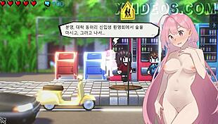 hazuka shiina in naked wandering game gallery