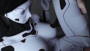 projekt passion cumshots with hot blonde witch ai sex robot girl & redhead