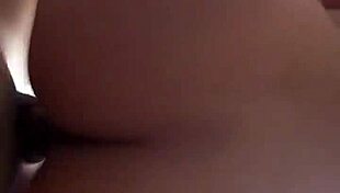 I sit on my stepbrother's cock while watching television.