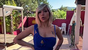 Lisa Milf Nympho Fucks Two Cocks With Big Tits Tattoo