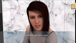 Big Tits Game in 3D Porn Triangle