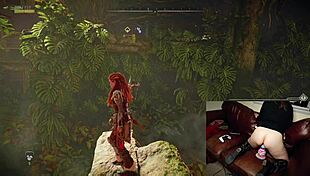 gamer slut forgets webcam is on while masturbating 😏