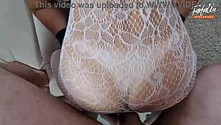 Femdom wife facesits and licks in bisexual threesome, taking double creampie!