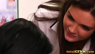 Sexy Nurses Strip Patients In Hospital