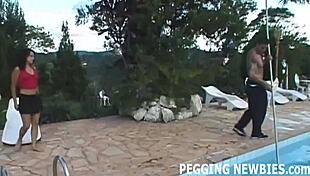 Your first pegging experience hurts a bit 😏