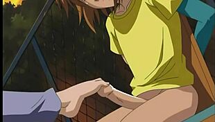 legend of the pervert chikan monogatari footjob scene 😏