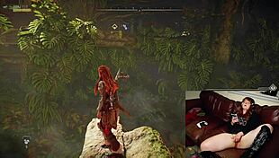 gamer slut forgets webcam is on while masturbating 😏