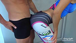 d va overwatch gets anal fucked and grinds pussy to ass in leggings