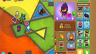 i was playing btd6 gameplay and messed up the first level so bad
