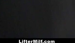 the milf shoplifter tries to convince the officer