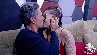 My stepfather slapped me before fucking my pussy