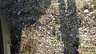 Teen Nadia Capri Sucks Cock in Public Pickup