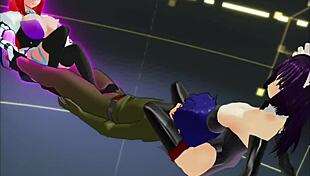 I watched girl b hero scenes part 39 monster lord 5