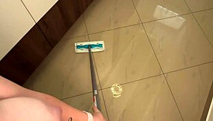 Found Dildo While Cleaning And Couldn't Resist