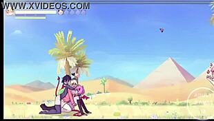 Max the elf embarks on an adventure in this hentai cartoon game.