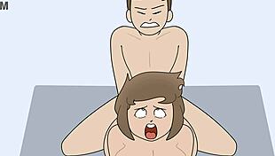Step mom gets bold assfucking in animated chore day 2 scene