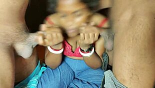 Students study turns into threesome with teacher.