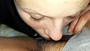 My Shy Girlfriend Does Cunnilingus First Time!