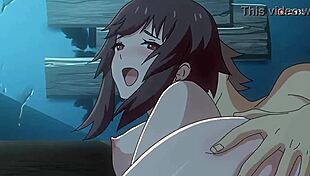 Megumin and Kasuma’s hot scene in Konosuba