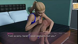 Big Tits Game in 3D Porn Triangle