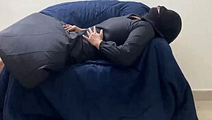 Beautiful Mallu Muslim Girl in Hijab Enjoys Neighbor's Attention in Kerala