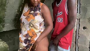 fucking the neighbor's wife under the staircase