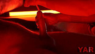 Mistress dominates with intense urethral fucking as harsh punishment.