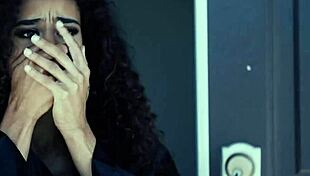 Cheating ebony wife has sex with a stranger during quarantine 😏