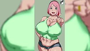 Sakura's detailed sex compilation in hentai