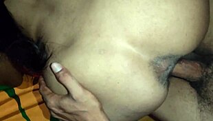 Indian big ass girl going doggy hard, damn! 🔥