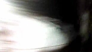 She moans during interracial blowjob and deepthroat session