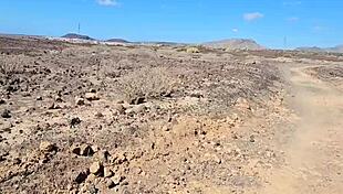 Real desert sex with deepthroat and monster cock 😈