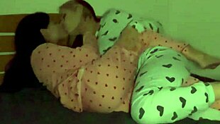 Gentle lesbian caresses turned into intense fucking