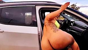 Stepmother Catches Me Outdoors, Gives Anal Surprise With Big Cock, Dirty Talk, Assfucking, Squirting Cum.