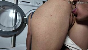 Stepmom Stuck in Washing Machine Gets Fucked