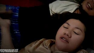 in the morning, she ripped his clothes for passionate sex and squirting