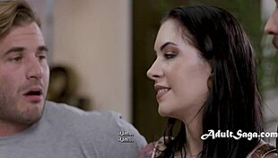 Virgin Men Dive Into First Threesome With Anal Action—Anna De Ville