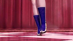 Watch her dance topless in panties?