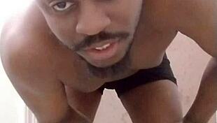 Returning to the different room to make a mess by spreading my ass in underwear